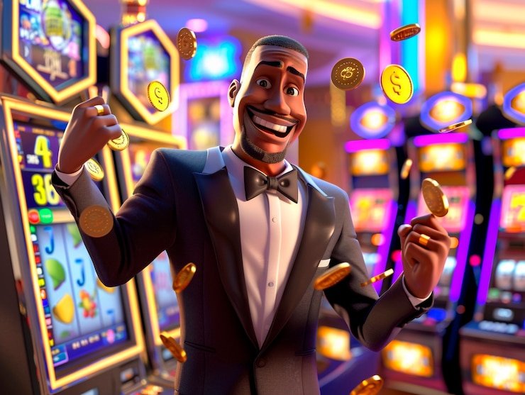 Live blackjack table interface showing dealer, card shoe, betting layout, and player count